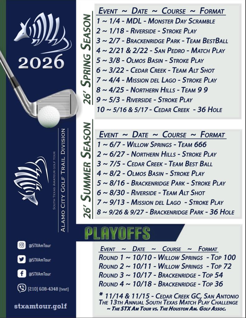 2026 STX AM TOUR - ACGT Division Schedule - PSD-UPDATE 12-3 copy